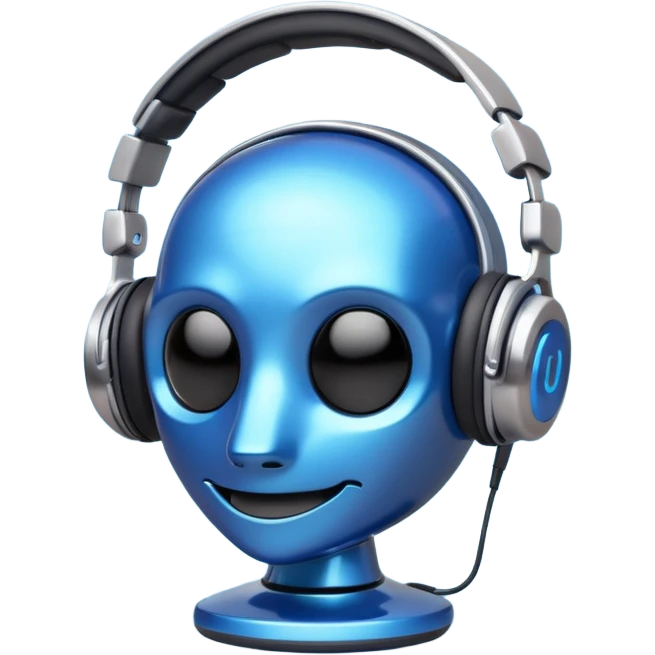 discord bot with headphones emoji