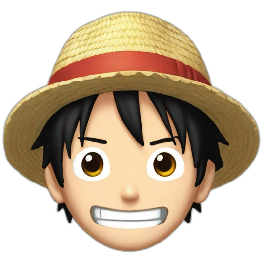 Luffy of one piece  emoji