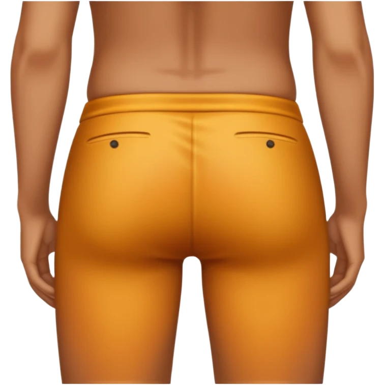 Smacking a booty emoji
