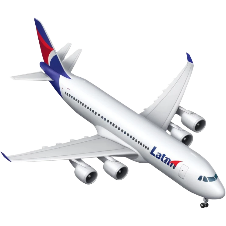 creame un avión de latam emoji