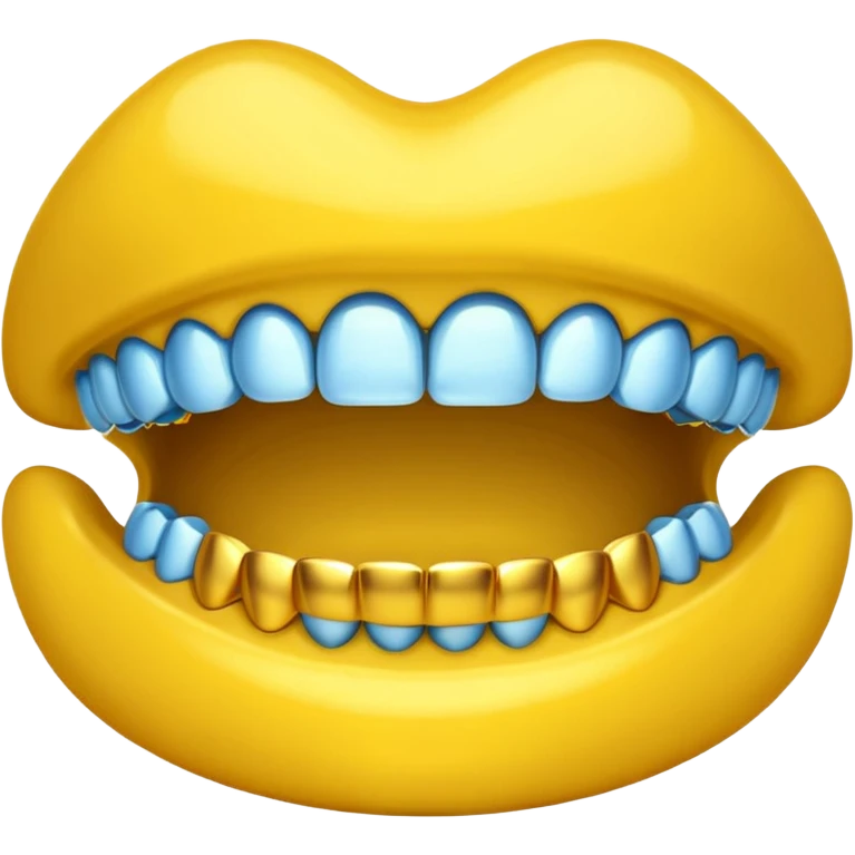 gold grillz emoji
