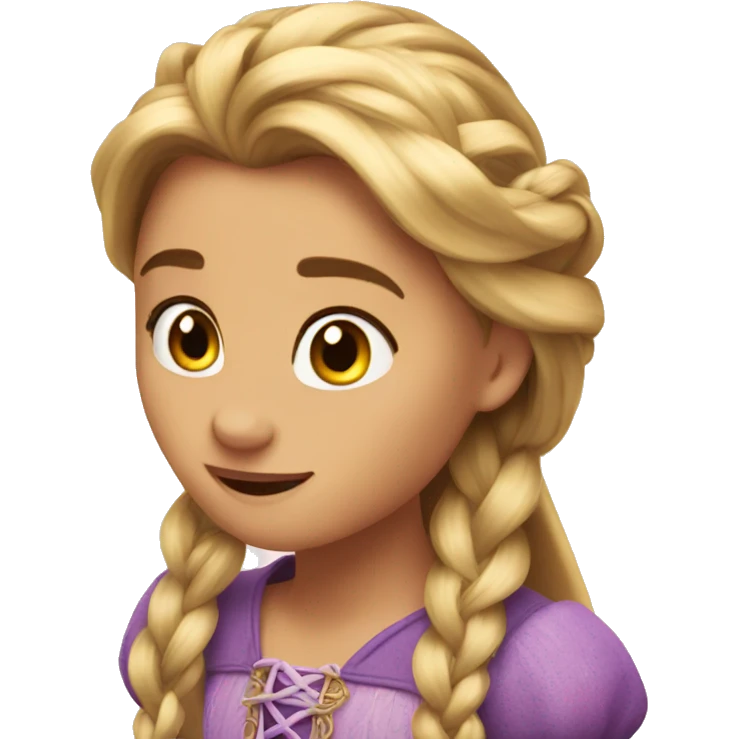 Rapunzel emoji