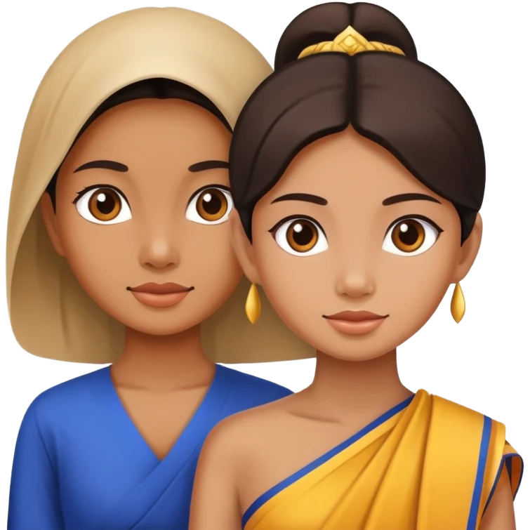 My Girl and me in Thailand emoji
