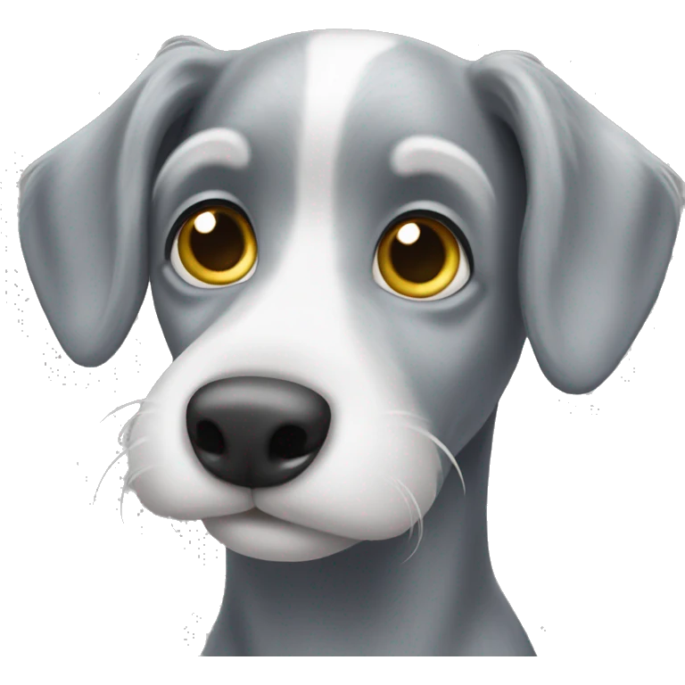 Silver dapple he emoji
