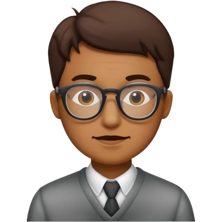 Face glasses grolzy emoji