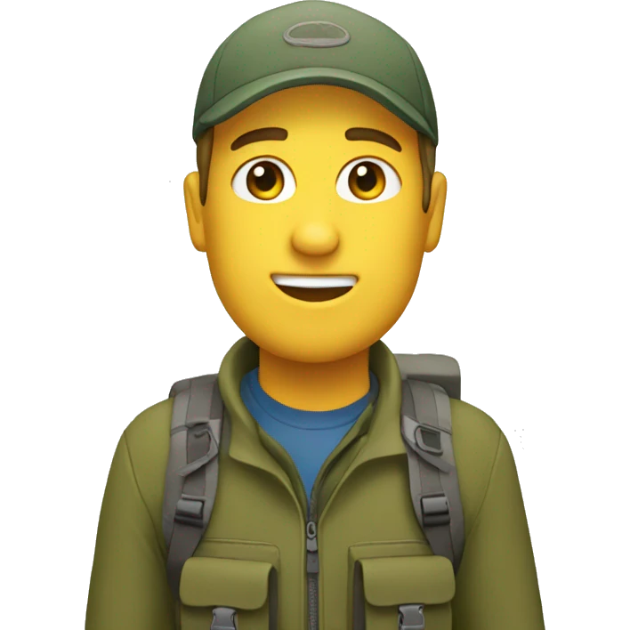 Trekking emoji