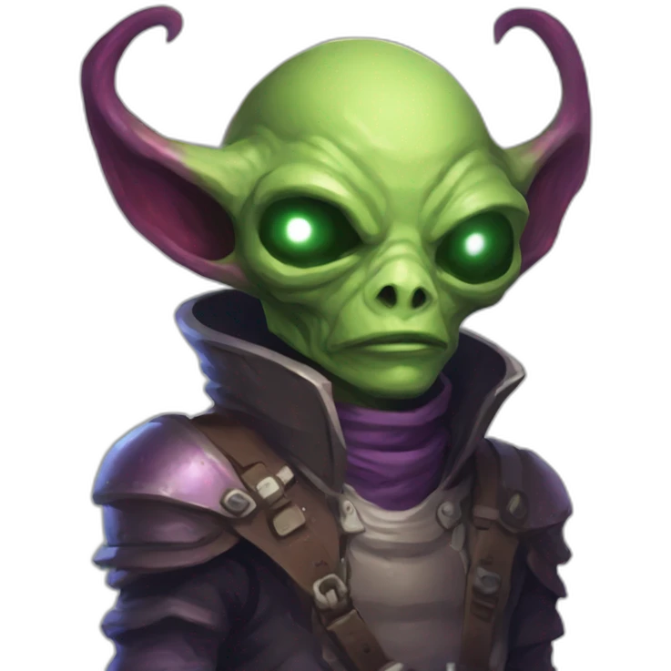 alien demon scifi roguelike rpg style inspired by slay thee spire emoji