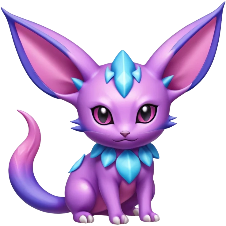 Shiny Exotic Espeon-Skitty-Nidorino-Hybrid-Creature emoji