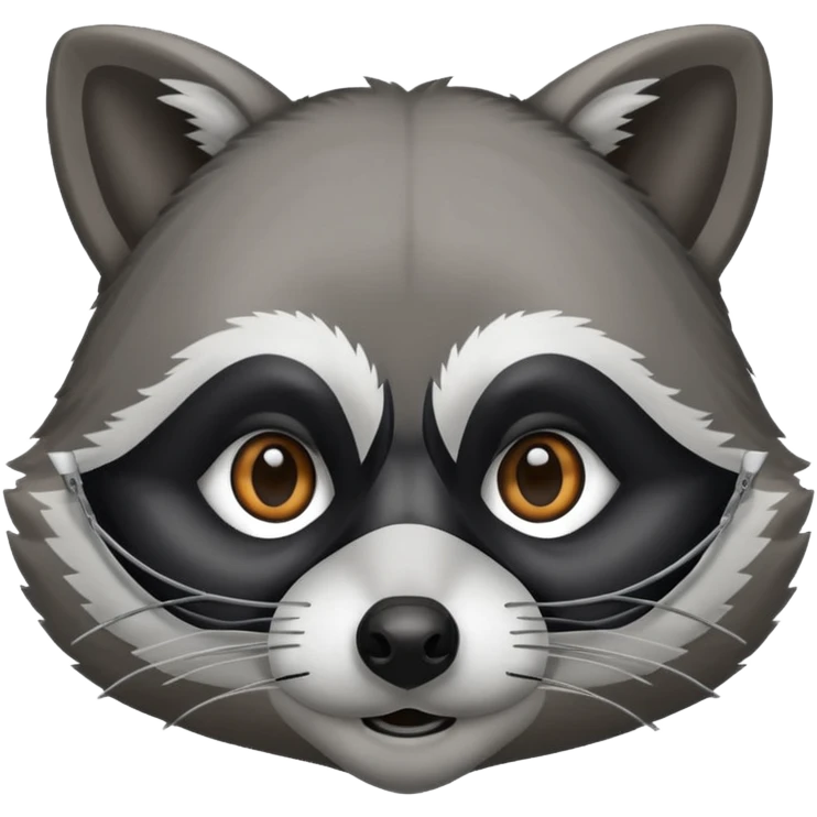 Raccoon emoji
