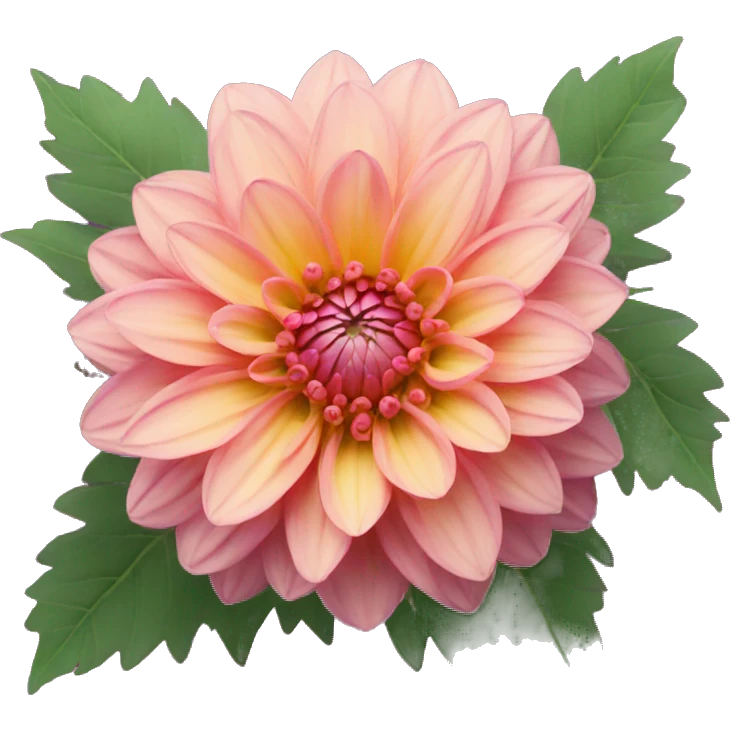 Dahlia flower emoji
