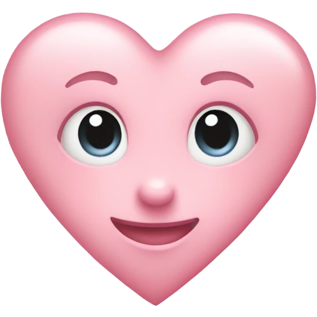 baby pink heart emoji