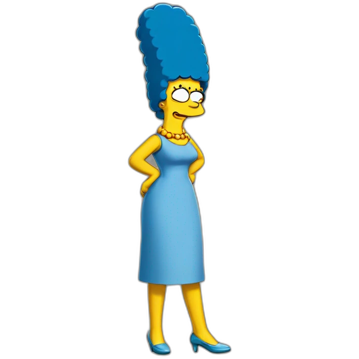 Marge simpson emoji