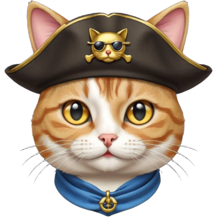 pirate cat emoji
