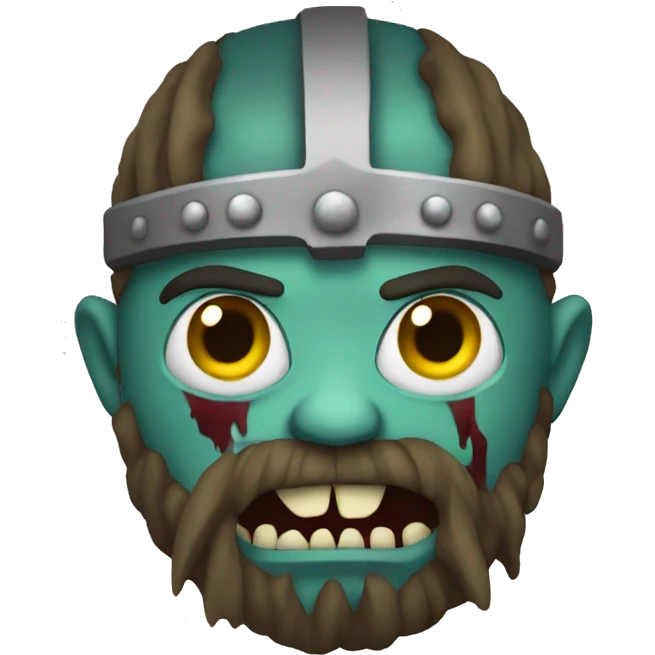 Viking zombie emoji
