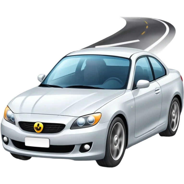 Driving fast emoji