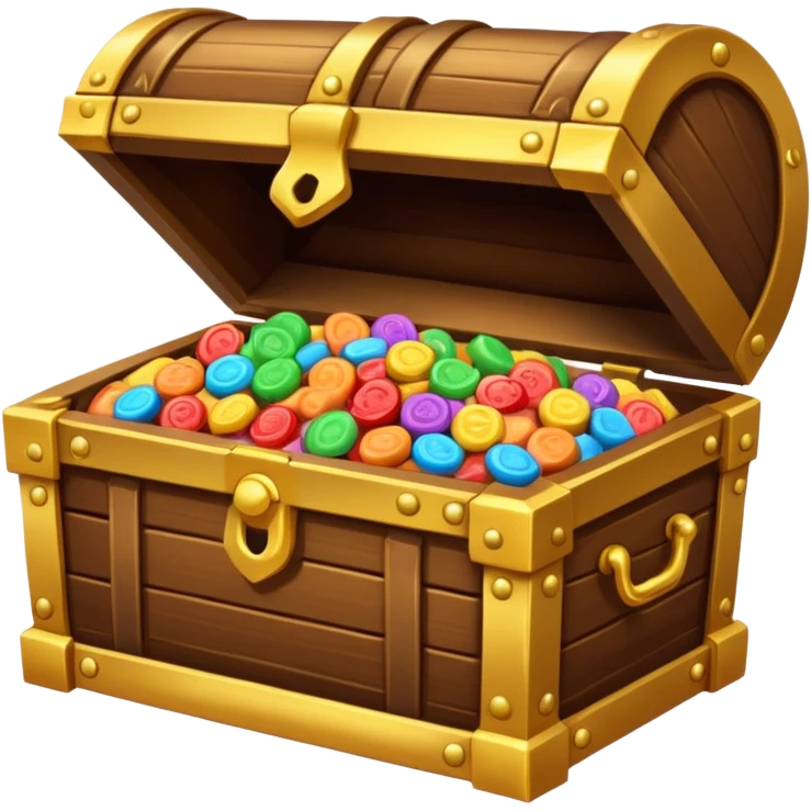 Treasure candy emoji