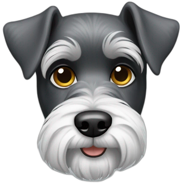 schnauzer emoji