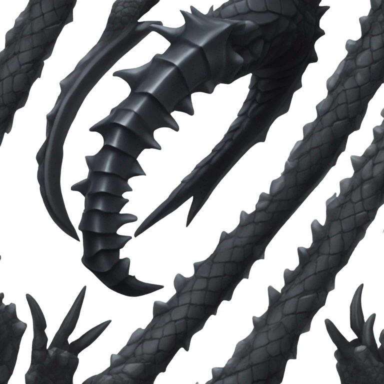 black dragon claw emoji