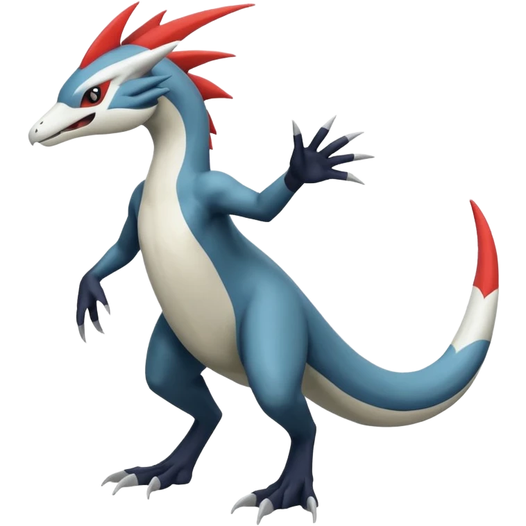 Silvally-Amaura-Latias-Salandit-fusion, full body emoji
