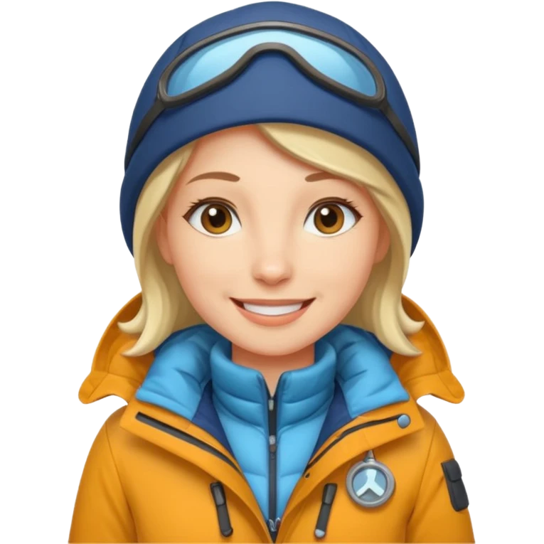 FEMALE GLACIOLOGIST emoji