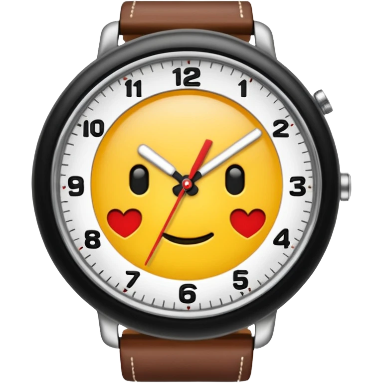analog watch emoji
