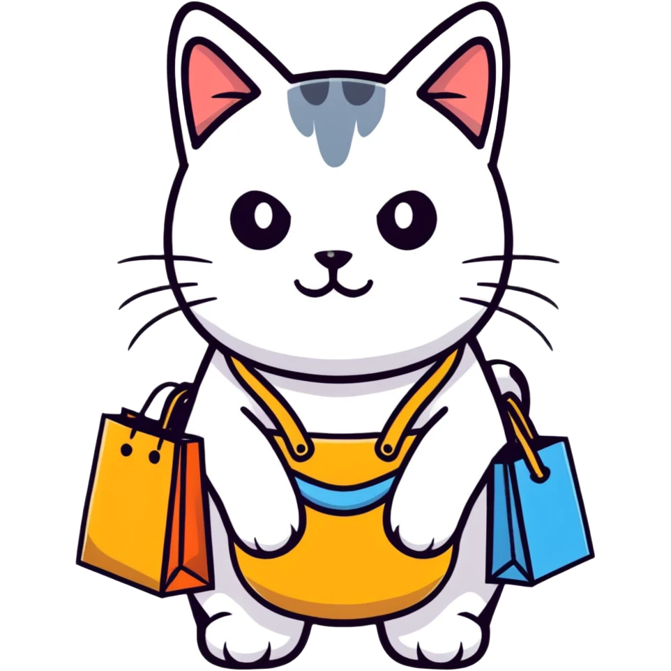 cat with bags under its eyes emoji