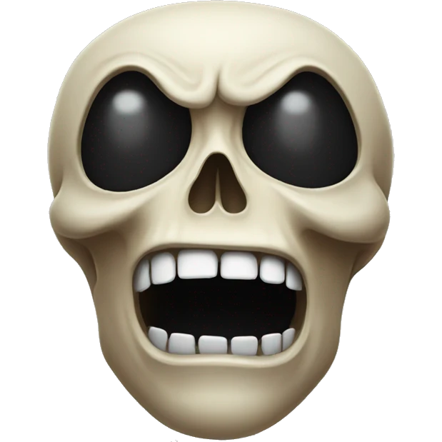 skull loudly crying emoji