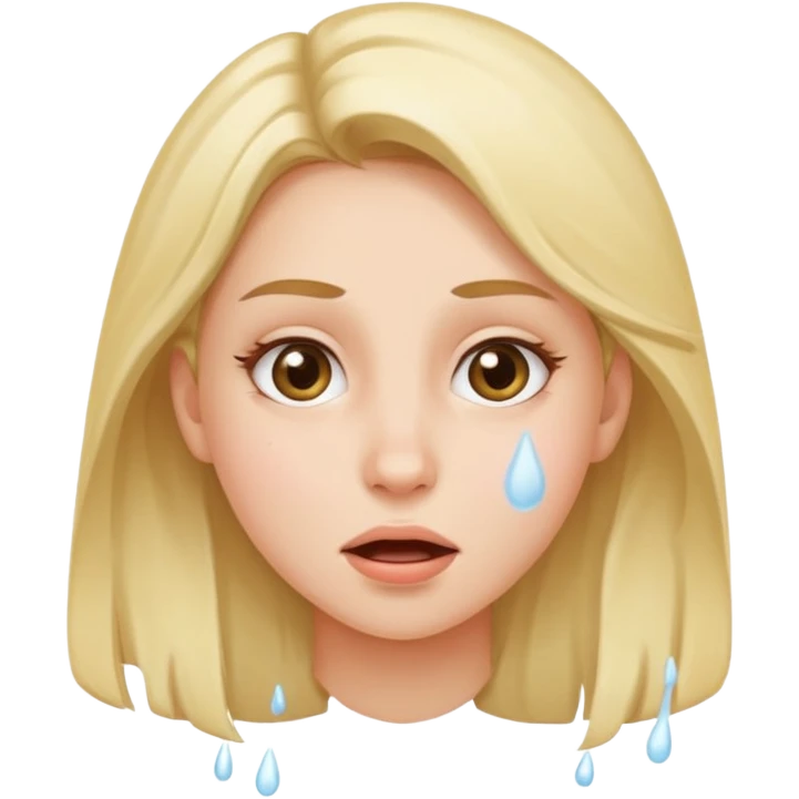 Girl semen cum on face emoji