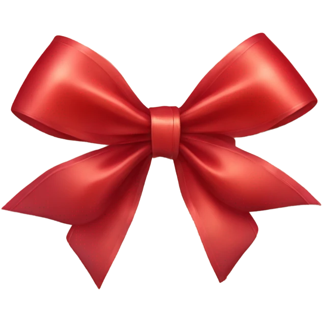 red bow emoji