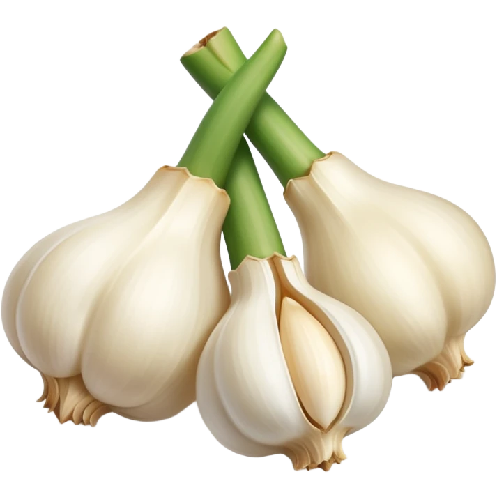 peeled garlic cloves emoji