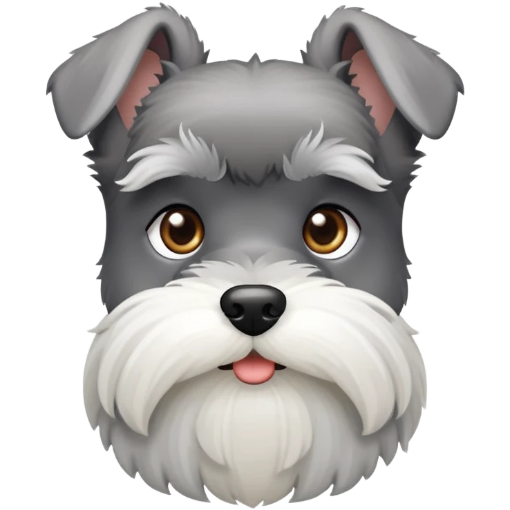 Miniature schnauzer  emoji