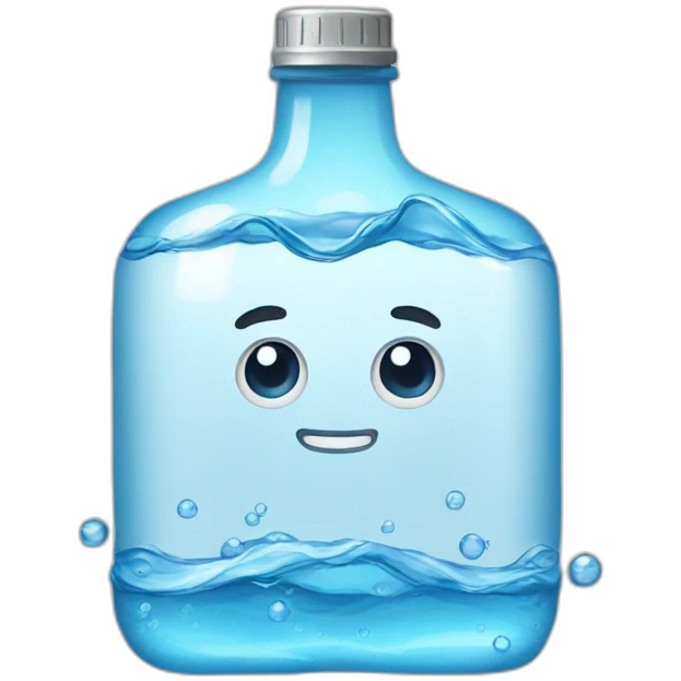 Water botlle emoji