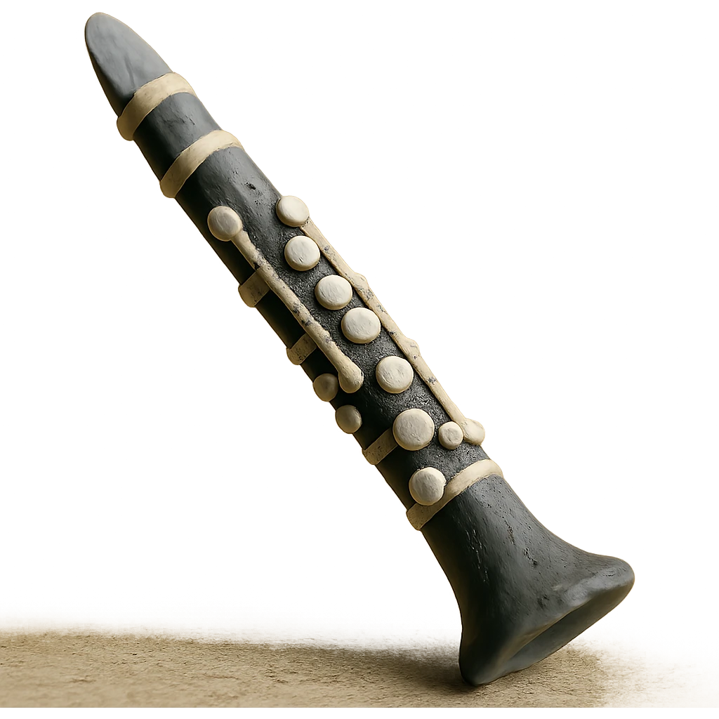 clarinet with mouthpiece emoji