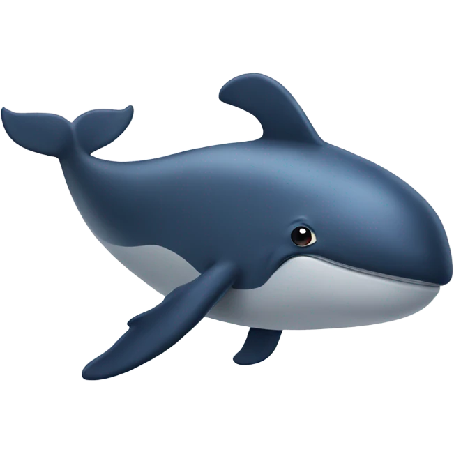 Whale saying I am larvard emoji