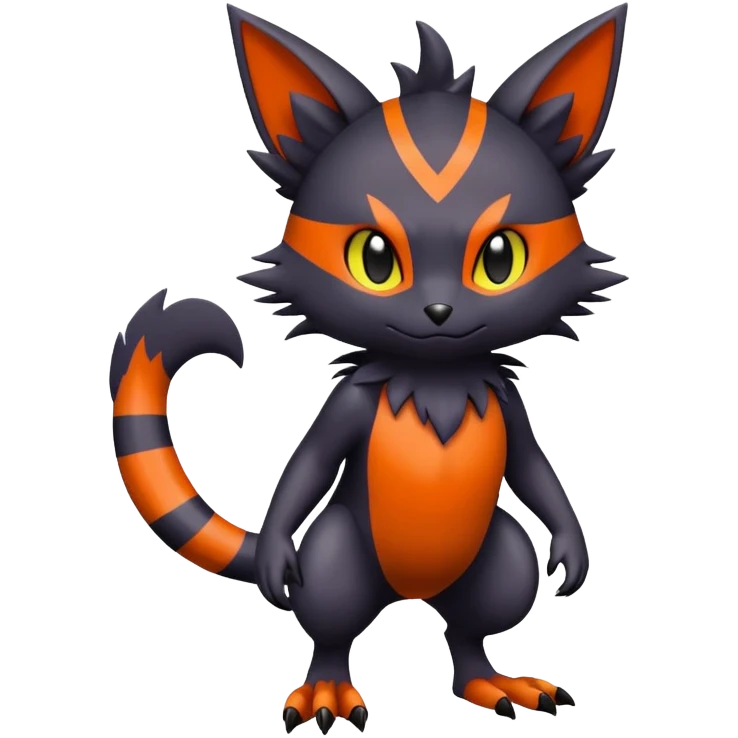 Noibat-Litten-Fakémon-hybrid-creature (full body)  emoji