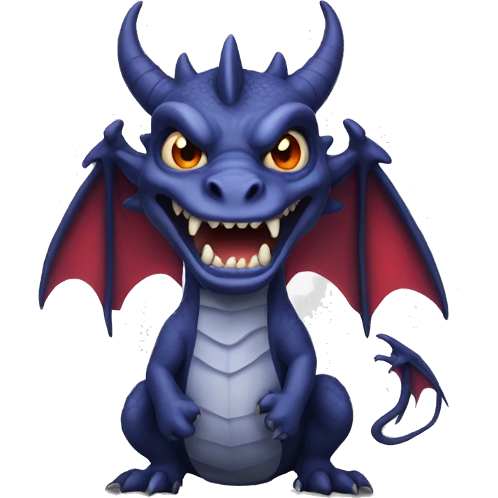 Demon dragon emoji
