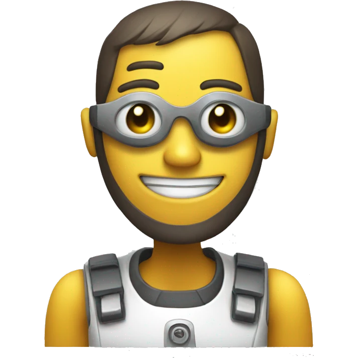 Smiling robit emoji