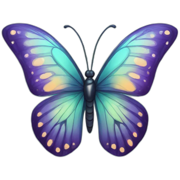 Fantasy butterly emoji