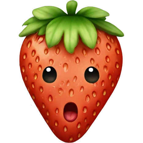 strawberry emoji