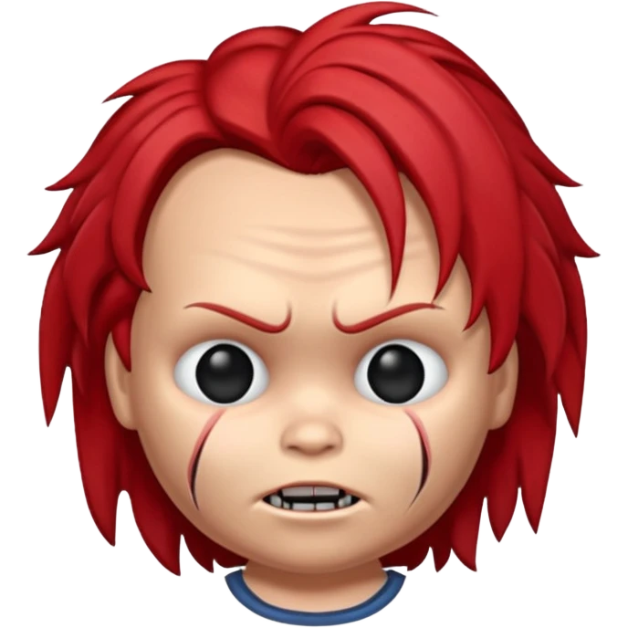 Un emojin de chuky emoji