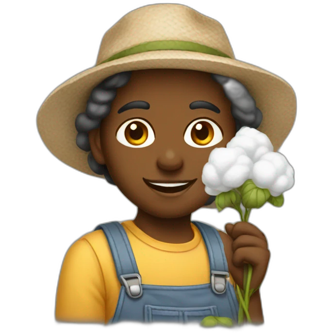cotton picker emoji