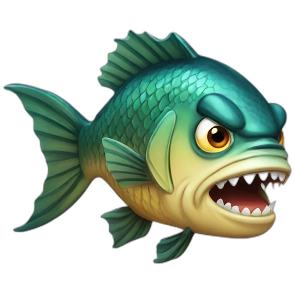 angry fish emoji