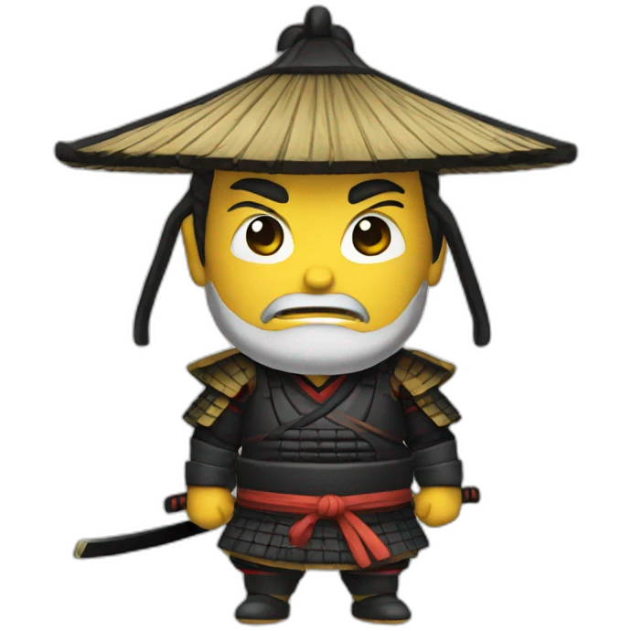 old-samurai emoji