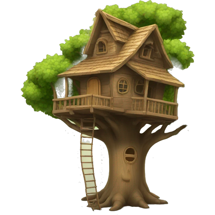 Tree house emoji