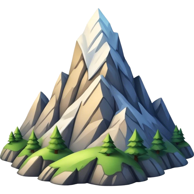 Mountain emoji