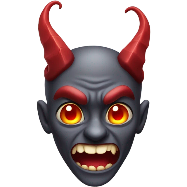 Bald devil  emoji