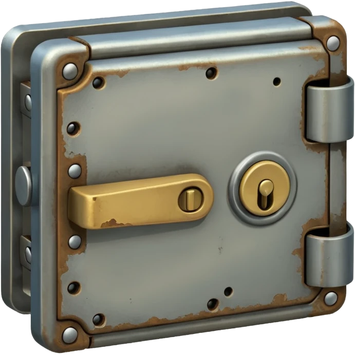 Metal night latch  emoji