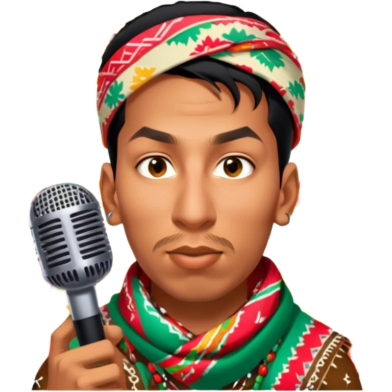 Colorful Singer emoji