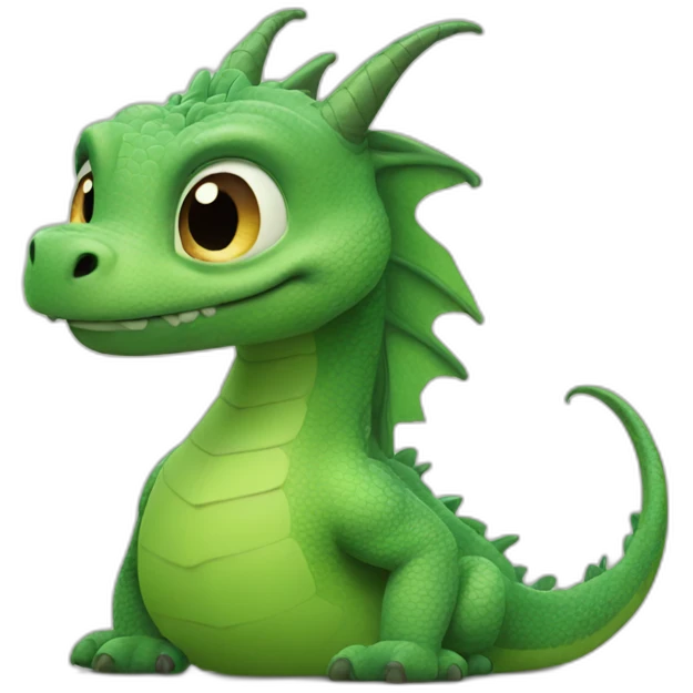 Pixar Dragon emoji