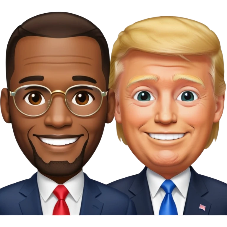 Rkelly and trump  emoji